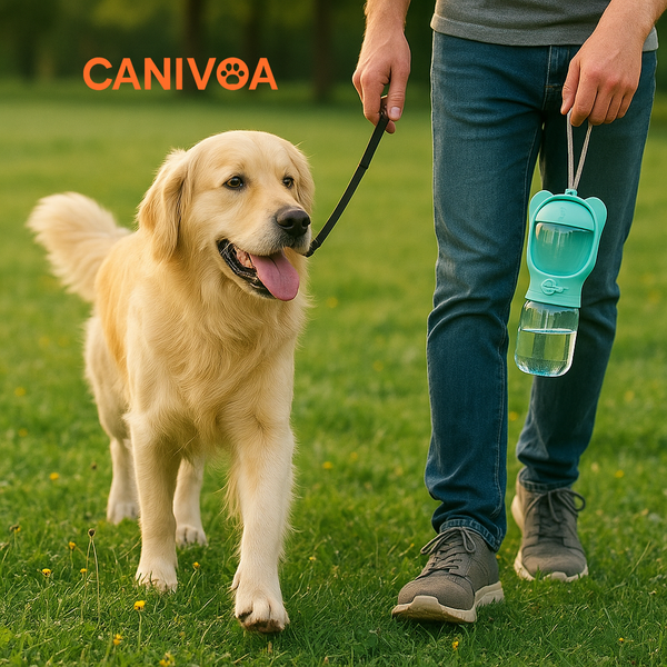Praktische Hunde Trinkflasche