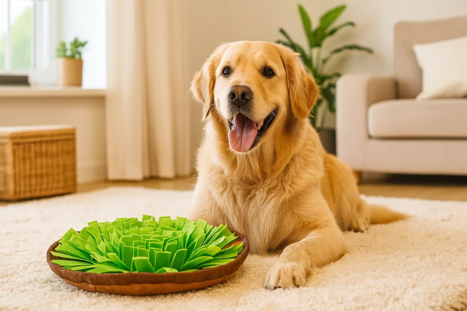Schnüffelspaß bei Regenwetter: Indoor-Alternativen mit Teppich & Puzzle