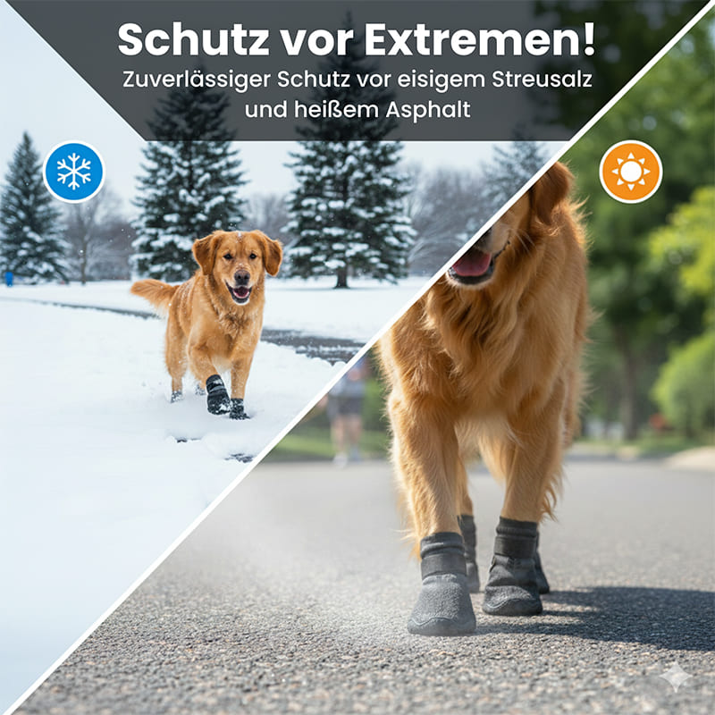 PawGuard™ Hundeschuhe für sicheren Pfotenschutz bei jedem Wetter