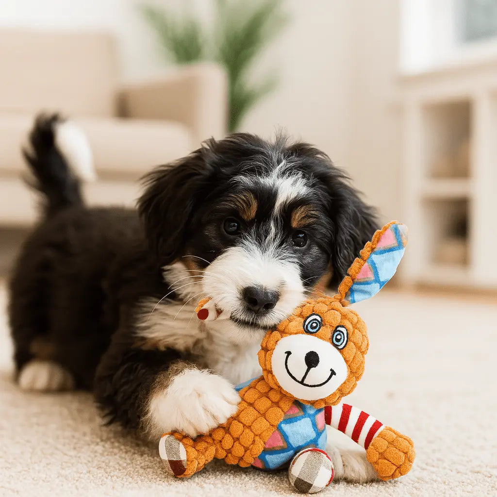 Bär Bruno - Interaktives Hunde Spielzeug - canivoa.de