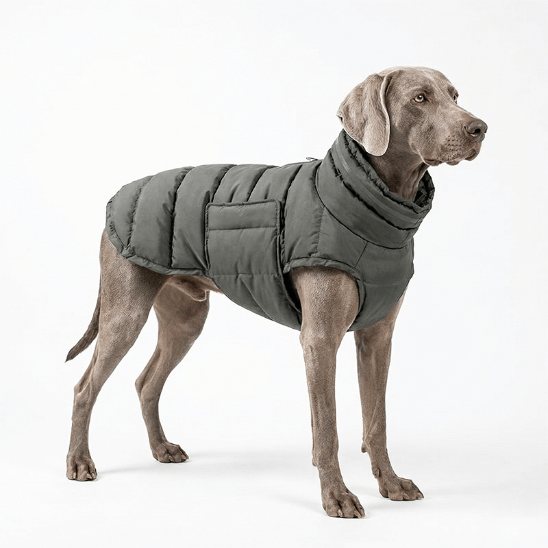 Hunde Wintermantel Juneau grau