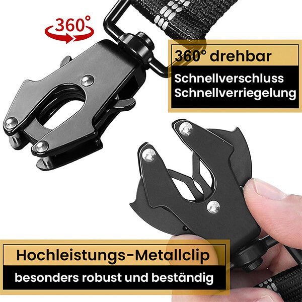 Reflektierende Bungee Hundeleine Nylon