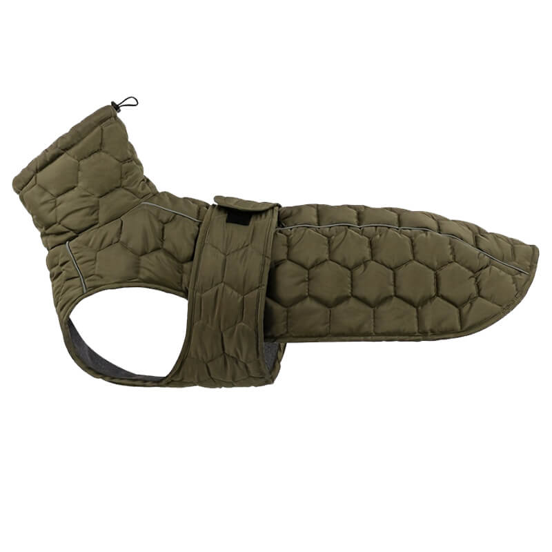Hunde Wintermantel Stirling oliv grün