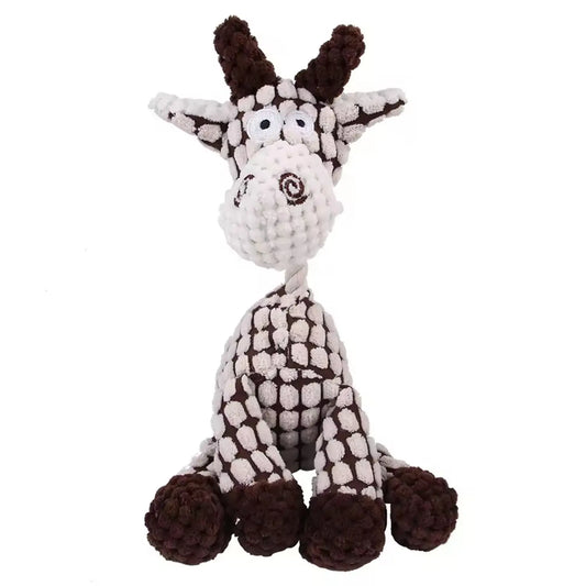 Giraffe Gustav - Interaktives Hunde Spielzeug - canivoa.de
