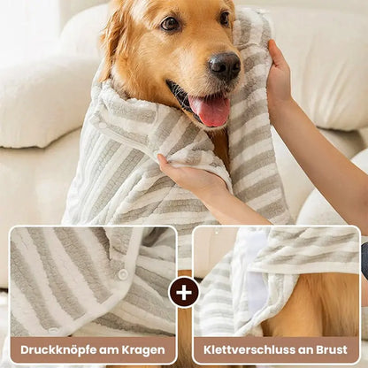 Canivoa - Weicher Premium Hunde Bademantel - canivoa.de