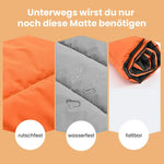 Outdoor Hundedecke, faltbar und rutschfest, wasserfestes Material, ideal für unterwegs