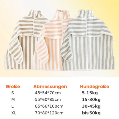 Canivoa - Weicher Premium Hunde Bademantel - canivoa.de
