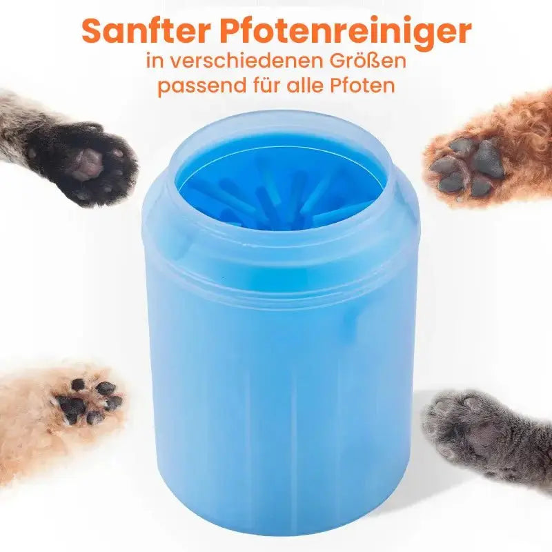 Hunde Pfotenreiniger sanft zu den Pfoten 