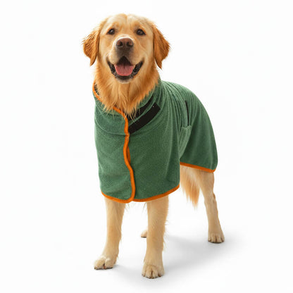 Hunde Bademantel - schnell trocknend & individuell anpassbar