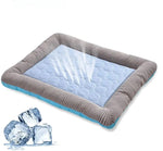 Kühlbett Hund ohne Strom – selbstkühlende Hundekühlmatte, orthopädisches Sommerbett für Hunde