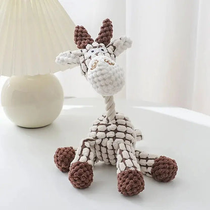 Giraffe Gustav - Interaktives Hunde Spielzeug - canivoa.de