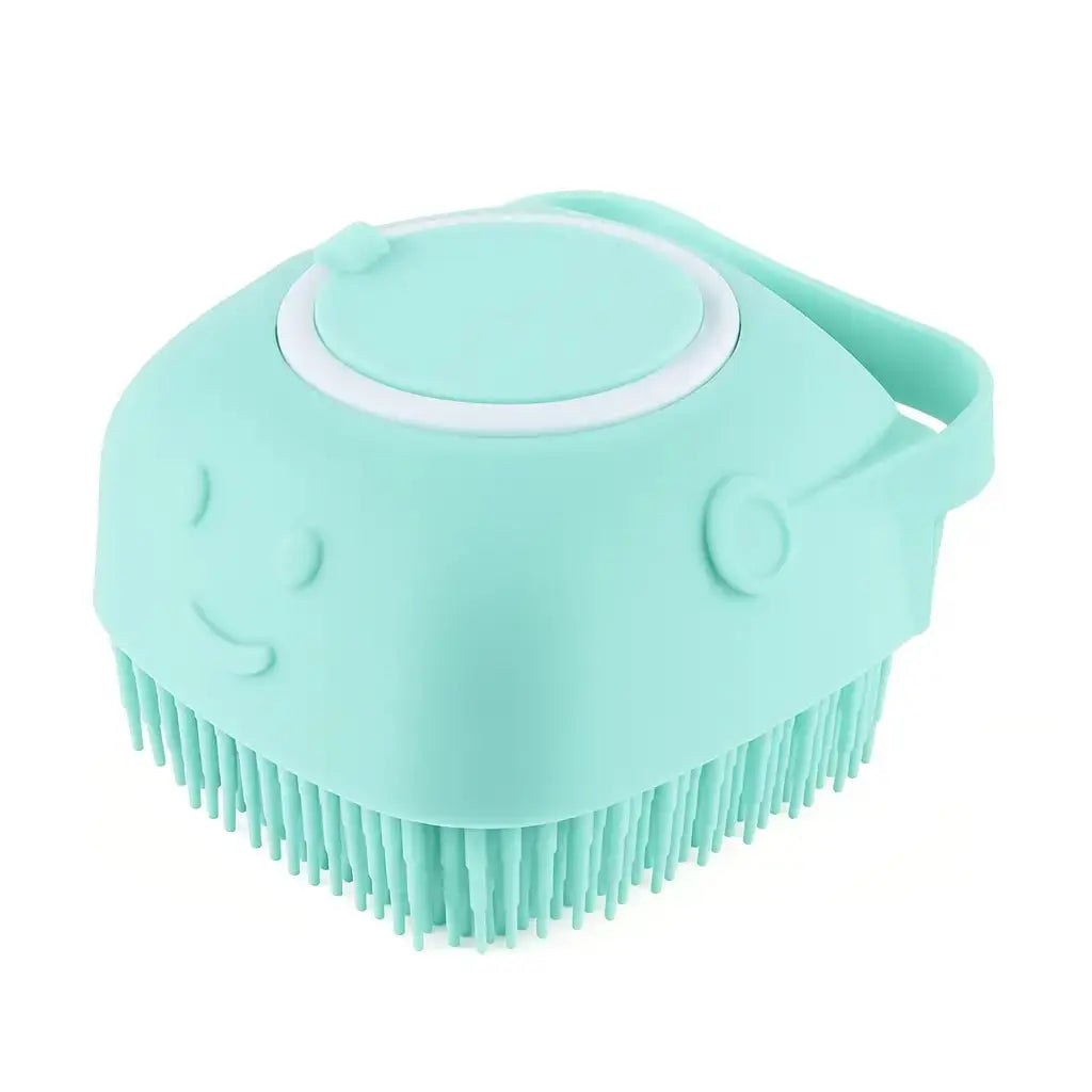 Bade- und Massagebürste aus Silikon für Hunde & Katzen - canivoa.de