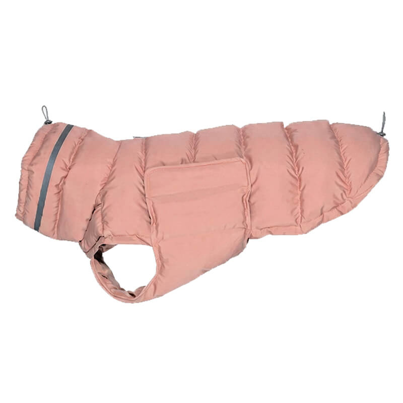 Hunde Wintermantel Juneau rosa